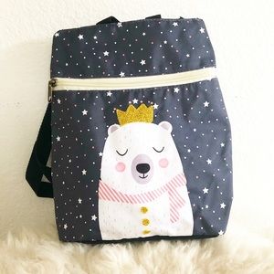 Princess Polar Bear Backpack Lunch bag
